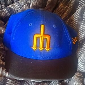 Seattle Mariners New Era official on field cap 7 1/4